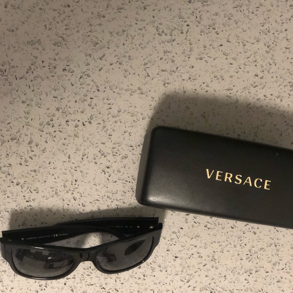 Versace sunglasses with case